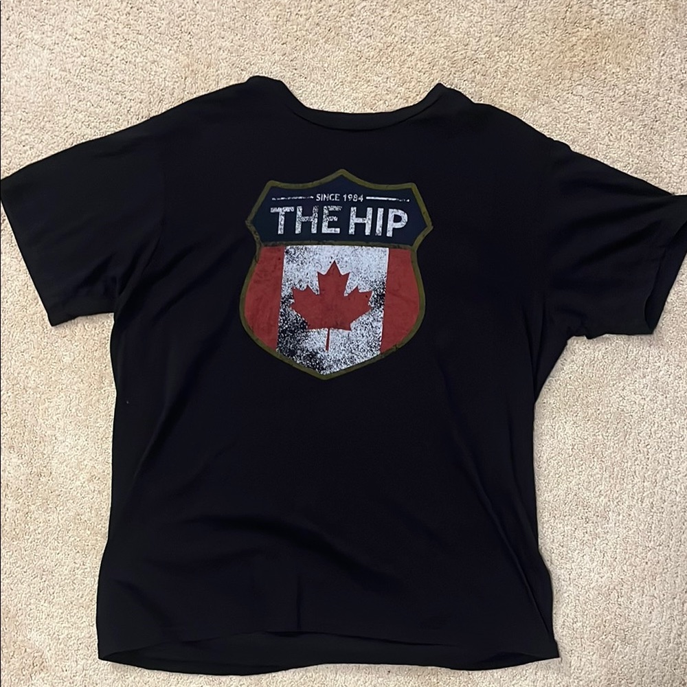 Tragically hip Black band T-Shirt